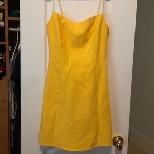 Fancy Yellow Dress